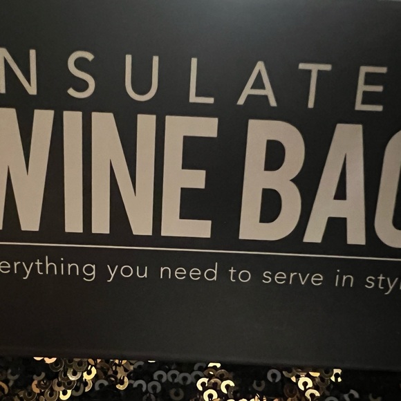 ICE WEAR Insulated Wine Sequined Clutch Bag - Picture 12 of 12